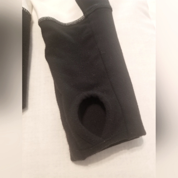 Lululemon In Stride Jacket Size 10 Black and White - Picture 4 of 7